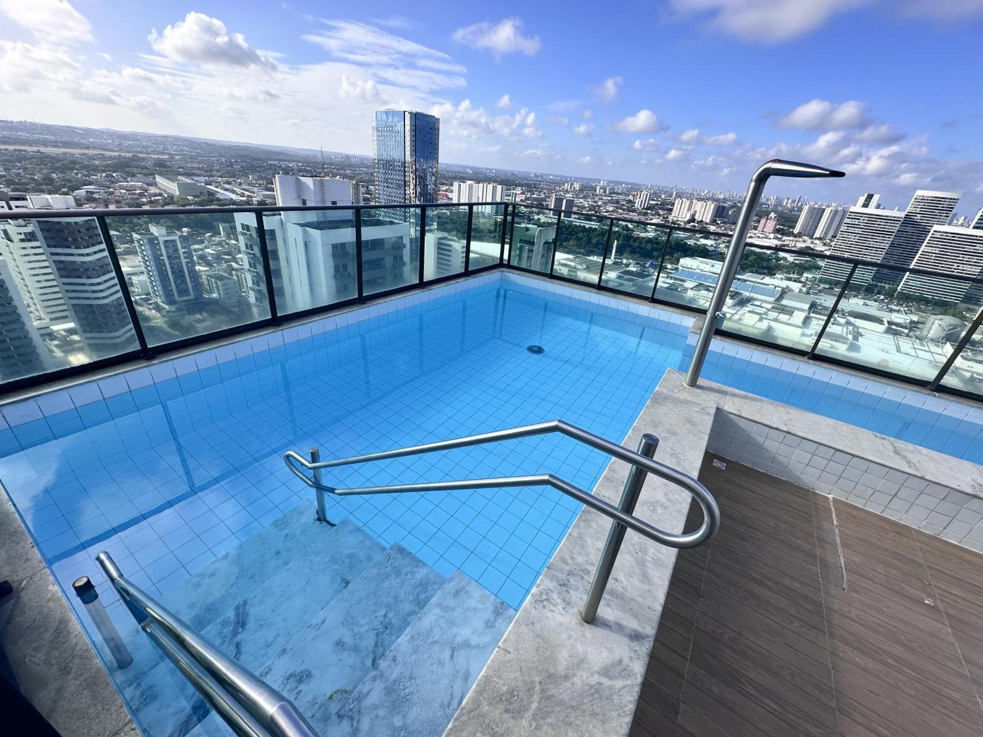 Flat 26º Andar Com Vista O Mar- Proximo Ao Shopping E A De Boa Viagem * Recife